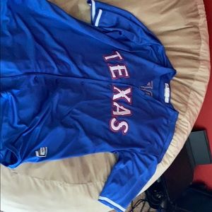 Texas jersey. Andrus number 1